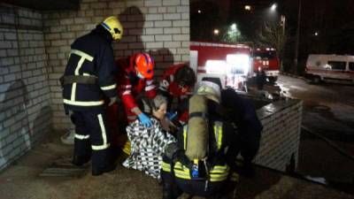 El incendio se declaró poco antes de la medianoche del miércoles. Foto AFP