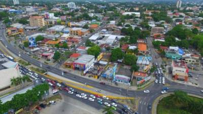 El sector suroeste de la ciudad es uno de los que ha tenido crecimiento este año en San Pedro Sula, según urbanismo. Foto: Franklyn Muñoz.