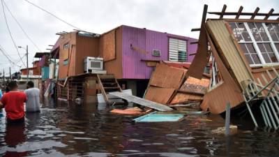 El huracán María ha dejado en total 33 muertos a su paso por el Caribe. AFP