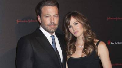 Los actores Ben Affleck y Jennifer Garner.