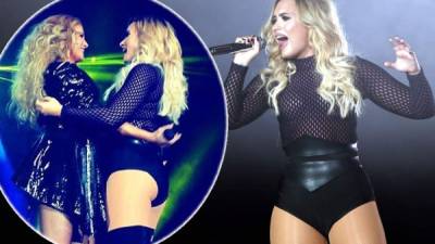 El concierto de Demi Lovato tuvo un final totalmente inesperado y maravilloso, pues la cantante estadounidense hizo dueto con la mexicana Paulina Rubio, lo que provocó la euforia total en el Palacio de los Deportes.