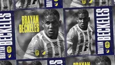 Brayan Beckeles es nuevo jugador del Nashville SC de la MLS de Estados Unidos.