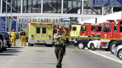 El aeropuerto de Fort Lauderdale fue evacuado por las autoridades.