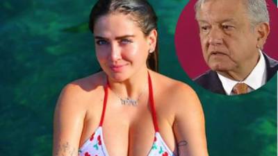 La actriz y participante del reality 'Acapulco Shore' no anduvo con rodeos y confesó que le pidió a un amigo que matara al presidente de México Andrés Manuel López Obrador.