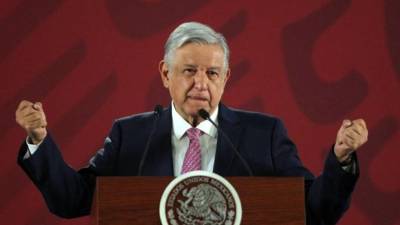 Andrés Manuel López Obrador lamentó el accidente que ocasionó la tragedia.