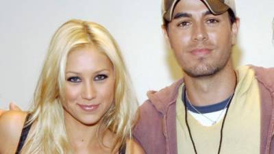 Anna Kournikova y Enrique Iglesias. Foto archivo.