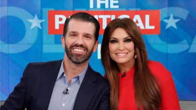 Donald Trump Jr. y su novia Kimberly Guilfoyle.