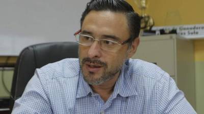 Héctor Ferreira, presidente de la Asociación de Ganaderos y Agricultores de Sula (Agas).
