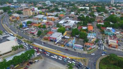 En San Pedro Sula y en el resto del Valle de Sula se esperan condiciones generalmente nubladas con probabilidad media de lluvias.