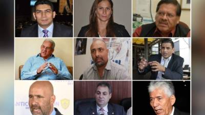 Aunque sus rostros son conocidos por los hondureños, estos candidatos a diputados no lograron conquistar el voto de la ciudadanía.