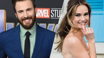 Chris Evans y Lily James generaron rumores de romance tras ser captados juntos en Londres.