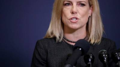 La secretaria de Seguridad Nacional de EE.UU., Kirstjen Nielsen. EFE/Archivo