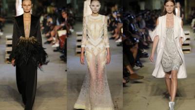 En la Semana de la Moda de Nueva York firmas de moda como la de Givenchy presentaron sus coleccions Primaver-Verano 2016.