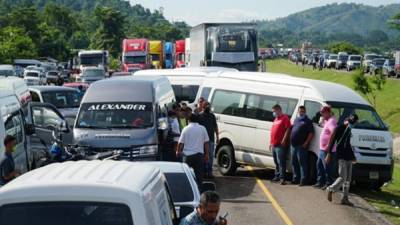 Los transportistas están inconformes con el Gobierno y piden soluciones rápidas a casi seis meses de la pandemia en el país.