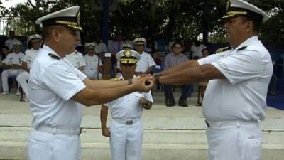 El nuevo titular de Fusina al asumir el mando.