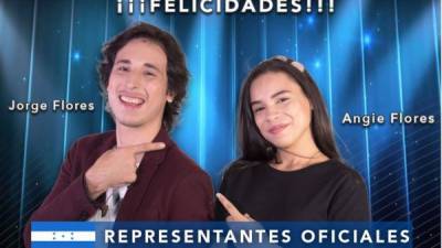 Jorge Flores y Angie Flores ya están listos para el primer gran concierto. FOTOS: TV AZTECA.
