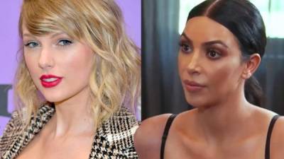 Taylor Swift fue atacada nuevamente por Kim Kardashia, quien quiso defender a Kanye por ensañarse con la cantante.