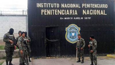 Imagen de archivo de la cárcel de Támara en Francisco Morazán.