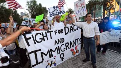 Uno de cada cuatro de esos 'dreamers' beneficiados con el DACA tienen a California como su hogar. AFP