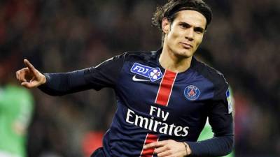 Edinson Cavani es figura del PSG junto con Neymar y Mbappé.