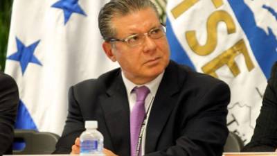 David Matamoros Batson, presidente del TSE.