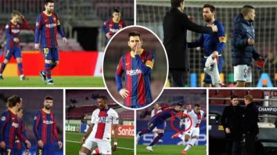 Las imágenes que nos dejó el duelo entre Barcelona y PSG en la ida de octavos de final de la Champions League, que se saldó con una goleada 1-4 a favor de los parisinos en el Camp Nou, con un enorme Mbappé.