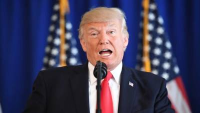 El presidente de Estados Unidos, Donald Trump. Foto: AFP