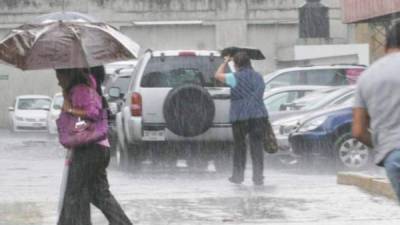 En la capital de Honduras se presentarán tormentas en las próximas horas.