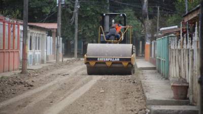 Así lucen ahora los pasajes de las diferentes colonias de La Lima luego de los daños causados por las tormentas.