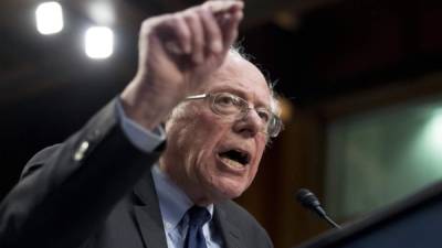 El senador independiente de Vermont, Bernie Sanders. EFE/Archivo