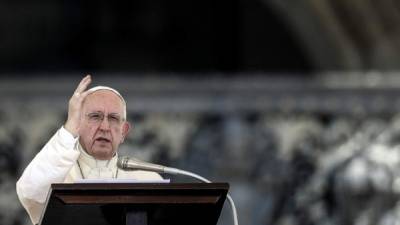 El papa Francisco. AFP/Archivo