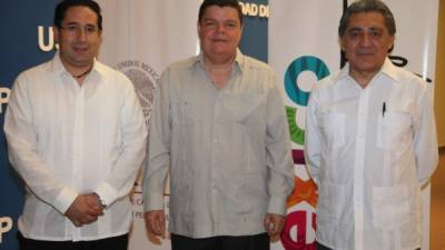 José Melo, Senén Villanueva y Omar Hurtado.