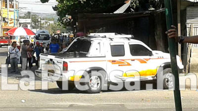 El comerciante fue atacado por un sujeto en el barrio Concepción de San Pedro Sula en horas del mediodía de este lunes.