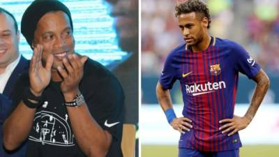 Ronaldinho le ha mandado un mensaje a Neymar desde Honduras.