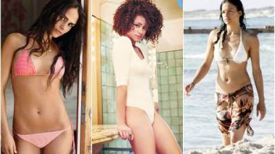 Las bellas Jordana Brewster, Nathalie Emmanuel y Michelle Rodríguez engalanan la saga de 'Rápidos y Furiosos'.