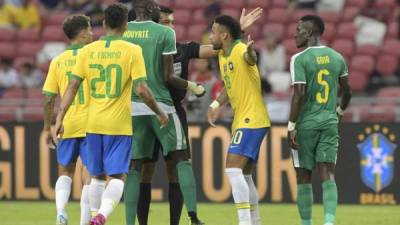 La selección de Brasil continúa sin conocer la victoria desde que ganó la Copa América en julio, y ya van tres partidos. Foto AFP.