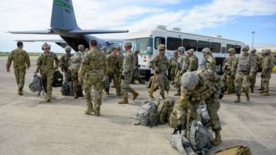 Unos 4,000 militares se mantienen desplegados en la frontera para reforzar las labores de la Patrulla Fronteriza desde noviembre pasado.