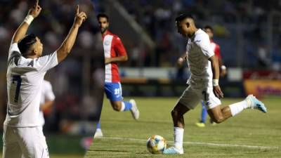Emilio Izaguirre ha marcado un golazo con la Selección de Honduras ante Puerto Rico.