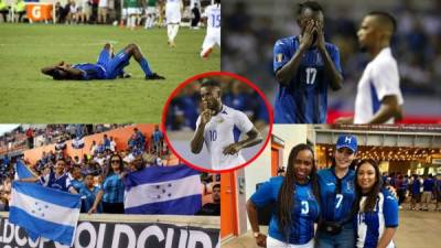 Las imágenes de la derrota de la Selección de Honduras (0-1) ante Curazao y eliminación de la Copa Oro 2019. Fotos Annie Lagos y AFP