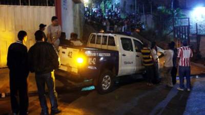 El levantamiento del cadáver se efectuó en horas de la noche del martes en la colonia Nueva Suyapa de Tegucigalpa.