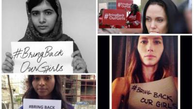 El secuestro por el grupo islámico Boko Haram de ocho niñas más este martes en Nigeria ha hecho que, bajo el hashtag #BringBackOurGirls (Devuélvanos a nuestras niñas).