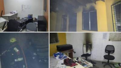 Los ciudadanos tendrán que pagar con servicio comunitario en la misma alcaldía que incendiaron y vandalizaron.