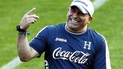 “Desde aquí vamos a marcar historia y ustedes serán parte de ella”, dijo el técnico de la Selección de Honduras.