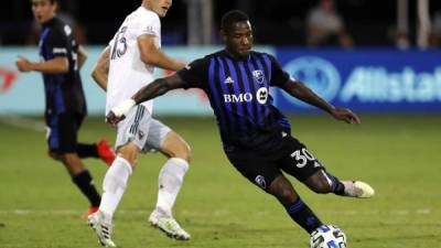 Romell Quioto, en acción durante el partido contra el DC United. Foto AFP