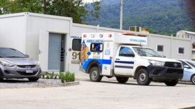El hospital móvil de San Pedro Sula es el único en Honduras en funcionamiento.