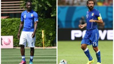 Balotelli y Pirlo, fuera de la lista de convocados de Italia.