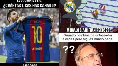 Los divertidos memes de la jornada sabatina en el fútbol europeo, con Barcelona y Real Madrid protagonistas, así como el Atlético.