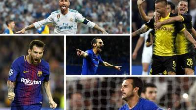 Te presentamos los mejores cinco goles de la primera jornada de la Champions League.