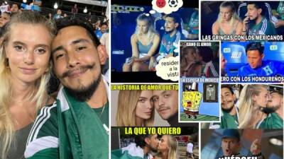 Esta pareja, conformada por un aficionado mexicano y una chica estadounidense, se robó el show durante el partido Guatemala-México de la Copa Oro 2021 y su historia de amor se ha hecho viral en las redes sociales con muchos comentarios y memes.