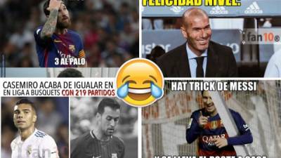 El Barça recibe burlas pese a ganar y el Real Madrid se lleva los elogios. Estos son los mejores memes.
